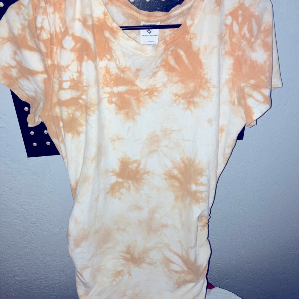 Victoria’s Secret pink tie-dye dress